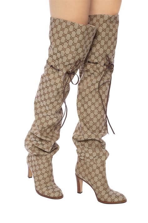 gucci thigh high boots.